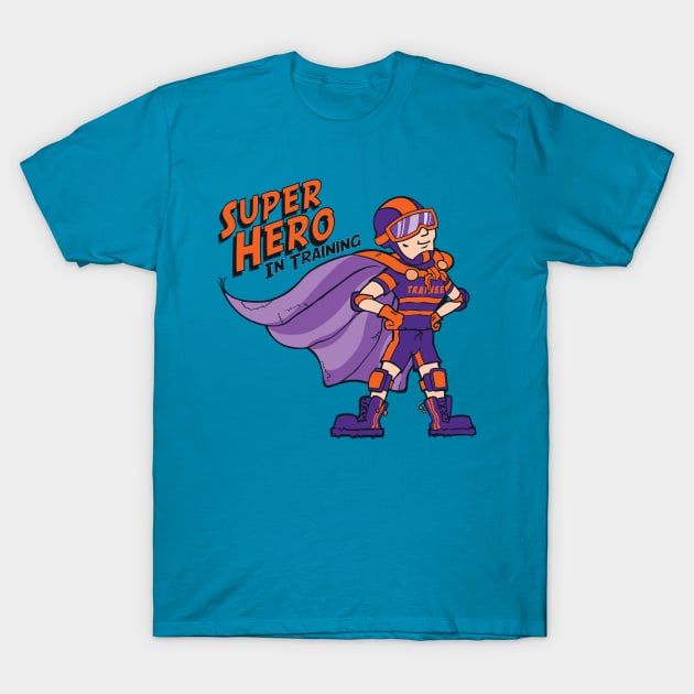 Super Hero In Training T-Shirt by deancoledesign